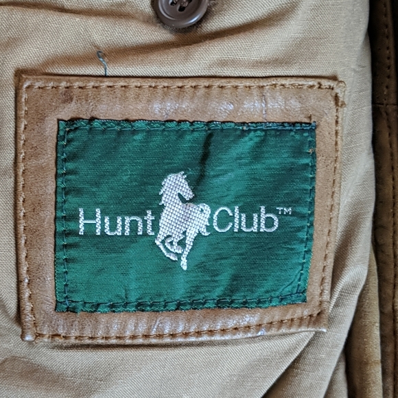 Vintage Hunt Club Leather Jacket 